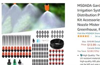 MSDADA Garden 50Ft Automatic Micro Irrigation Syst