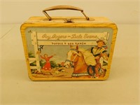 Roy Rogers and Dale Evans Metal lunch pail
