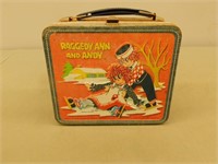 Raggedy Anne and Andy Metal lunch pail