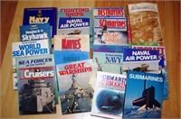 Quantity of navel defence force books