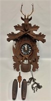Large cuckoo clock west Germany Black Forest
