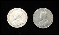 Coins -Canada Large 5 Cents 1929-30