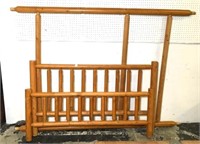 Full Size Pine Rustic Bed Frame
