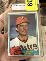 1081 TOPPS NOLAN RYAN BASEBALL CARD