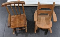 2 Small Rocking Chairs