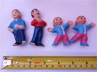 Vintage Quebec Education Figures