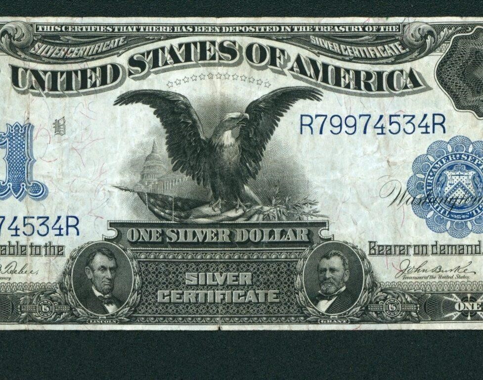 $1 1899 ((BLACK EAGLE)) Silver Certificate