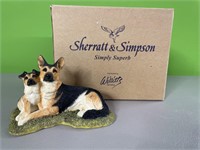Sherratt & Simpson German Shepard and puppy -