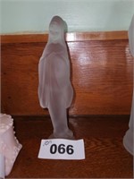 FOSTORIA 10" FROSTED MADONNA STATUE