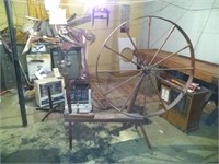 Spinning wheel - 46" wheel, Stored in basement