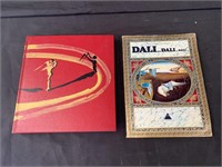 2 Salvador Dali books (box)