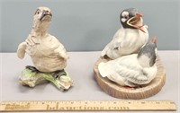 2 Boehm Porcelain Bird Figures