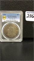 1799 Draped Bust Silver Dollar PCGS Grade as Fine