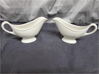 2 Gravy Boats Made in USA