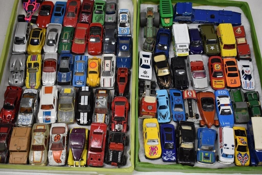 69 Toy Cars. Matchbox, Maisto, Tootsie, Marvel