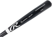 Sebastian Walcott Autographed Black  Baseball Bat