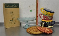 Cookie maker, cooke jar, etc., see pics
