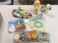 Vintage Baby Toys and 8mm Cartoon Films