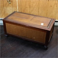 Antique wooden chest