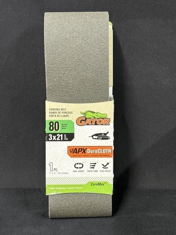 Gator CeraMax Premium Sanding Belt 80 Grit - 1 Pk.