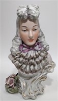 Large Vintage Cordey Porcelain Bust