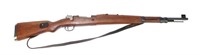 Mauser Model 98 8mm bolt action rifle, 23.5"