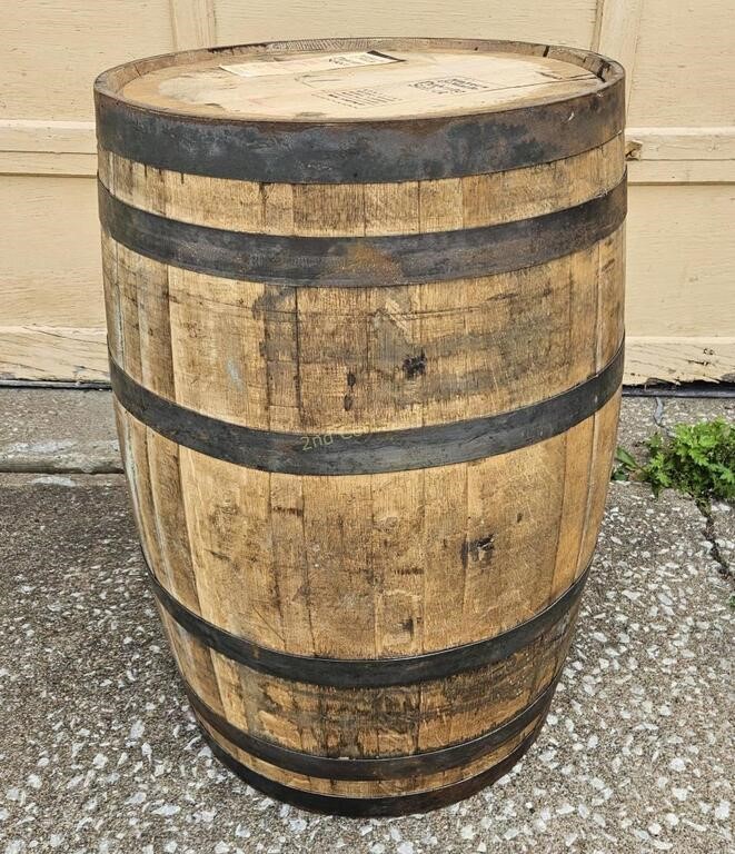Makers Mark Wooden Whiskey Barrel