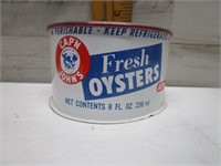 SMALL OYSTER TIN
