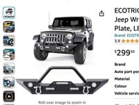 ECOTRIC Front Bumper Compatible
