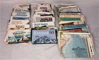 200+ Vintage National Geographic Maps Lot