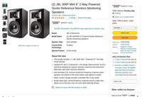 R1252  JBL Studio Speakers (2) 6"