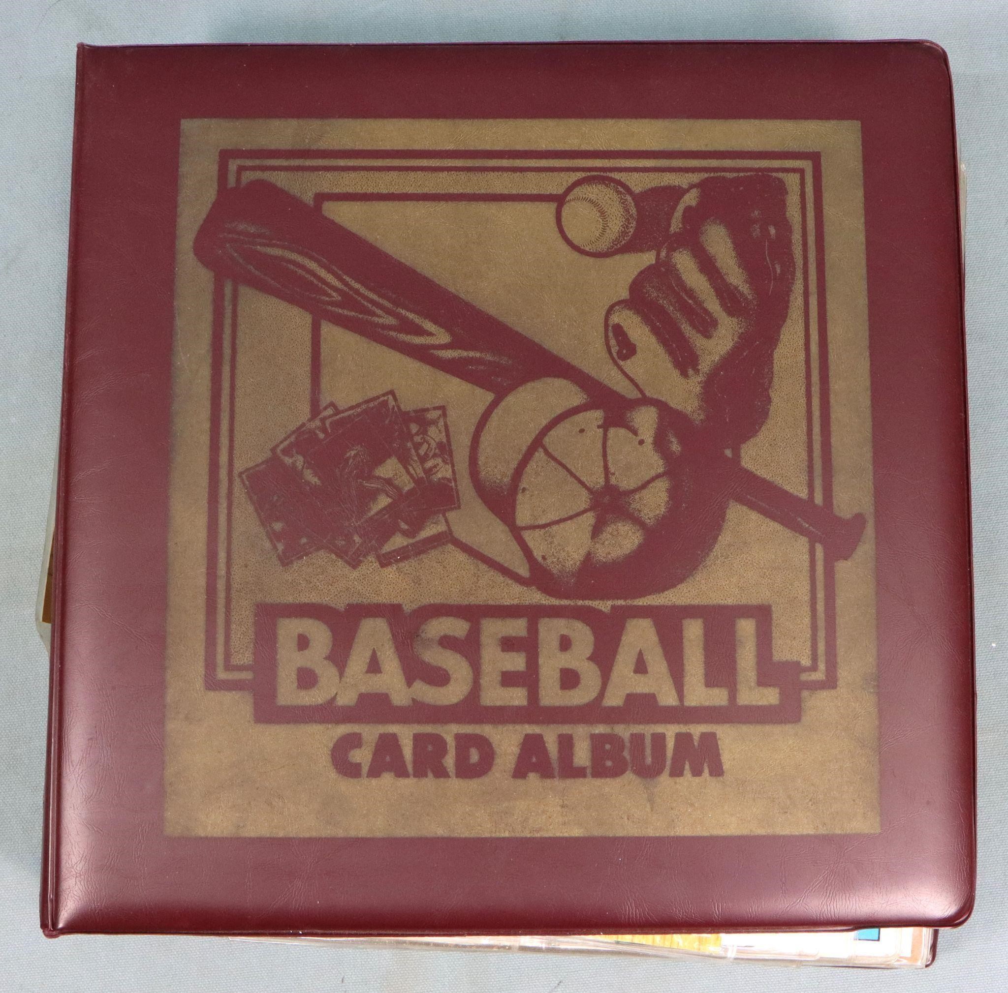 Baseball Superstars Cards Binder