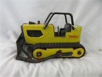 VINTAGE TONKA TOY BULLDOZER T-6 5.5"T X 8.5"W