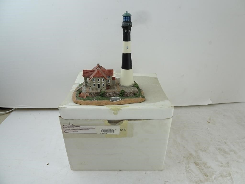 The Danbury Mint Lighthouse Collection - Fire