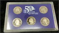 2001 U.S. Mint 50 State Quarters Proof Set-