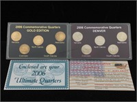 2006 State Quarter Sets - Gold and Denver