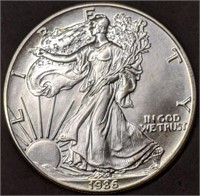 1986 1 oz American Silver Eagle Brilliant Uncircul