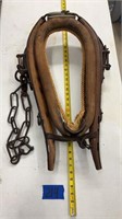 Antique horse collar/hames