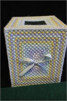 Home made Kleenix Box Cover Ribbon Bow