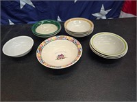 Vintage Bowls Lot of 11