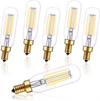 6 Pack CREATE BRIGHT  E12 Dimmable LED Bulb 80W Eq