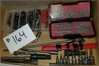 Flat of Screwdriver Tips & Other Tips