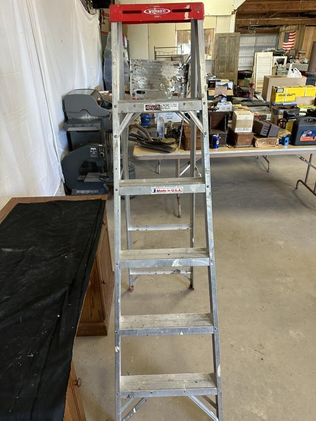 Werner 6 Foot Aluminum Folding Ladder