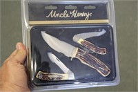 Uncle Henry Liited Edition Knives Gift Set $50