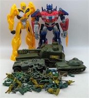 (ST) Transformers. Optimus & Bumblebee Titan. 11