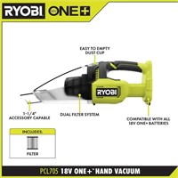 RYOBI ONE+ 18V Cordless Multi-Surface Handheld Va