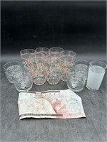 Drinking Glasses by Pfaltzgraff & Others