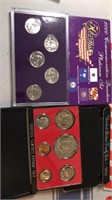 2000 Commemorative Platinum Qtrs; 1973 Proof Set