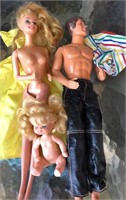 Barbie and Ken Dolls Mattel