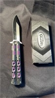 New Purple Pocket Knife
